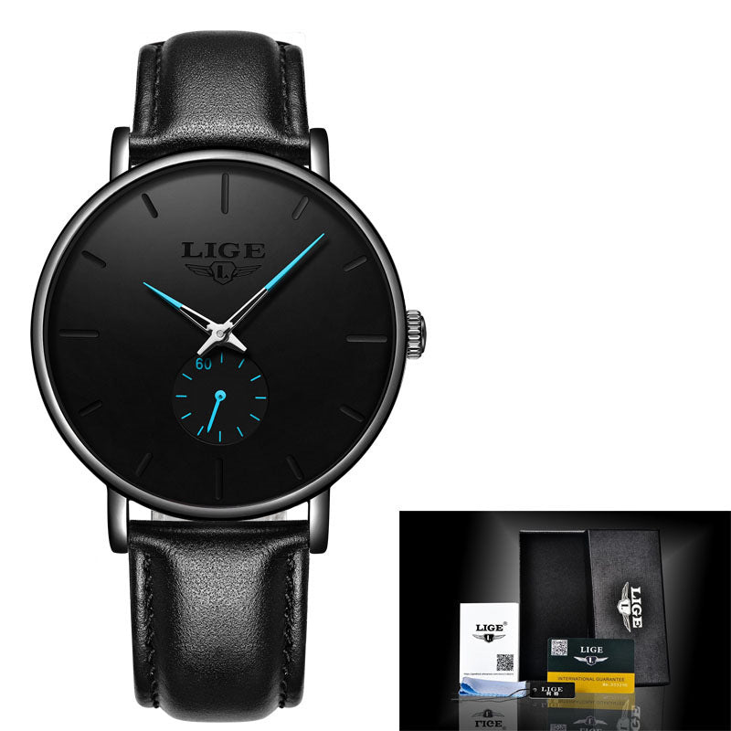 Thin Fashion Multifunctional Waterproof Quartz Watch - Up Trend Store-1
