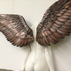 Angel Resin Wall Decoration Resin Wings Ornaments Garden Home Decoration - Up Trend Store-1
