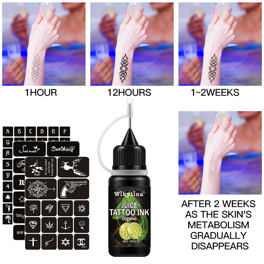 Temporary Juice Health Tattoo Painting Set - Up Trend Store-1