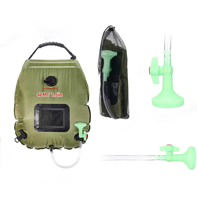 Outdoor Solar Bath Bag Camping Bath Water Storage Bag Portable 20L Bath Water Bag - Up Trend Store-1