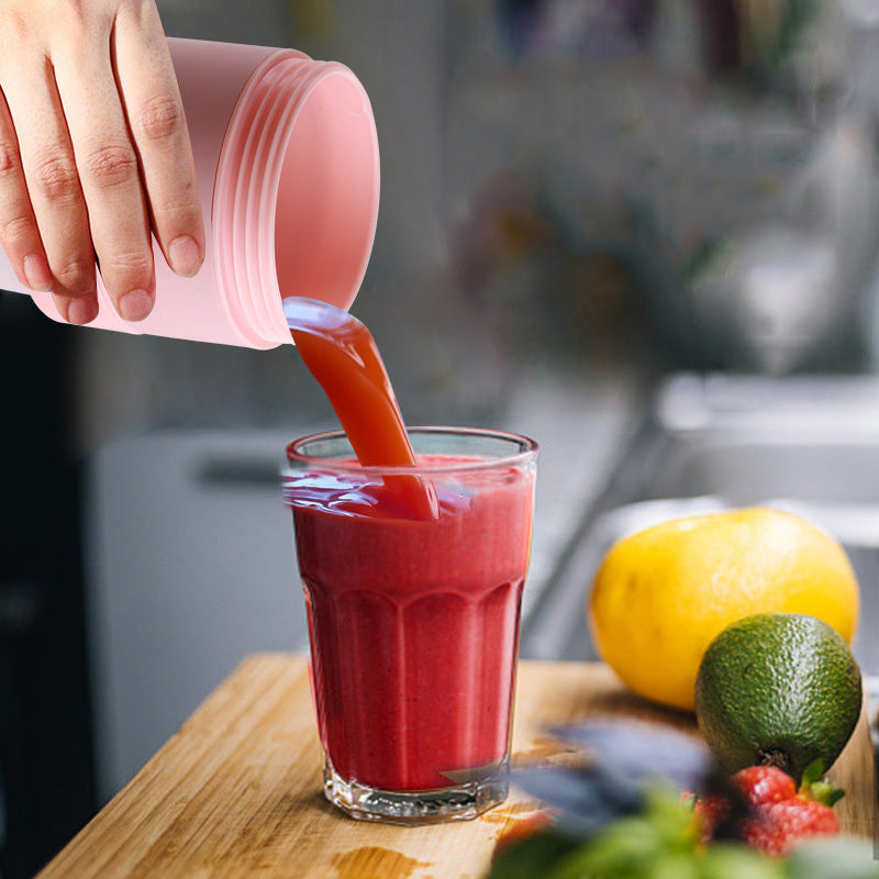 450ML Mini Portable Blender Mixer Cooking Appliances Food Processor Food Mixers Smoothie Blenders Cup Juicers Kitchen Appliance - Up Trend Store-1