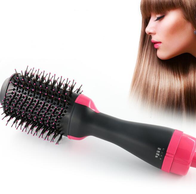 One-Step Electric Hair Dryer Comb Multifunctional Comb Straightener Hair Curling - Up Trend Store-1