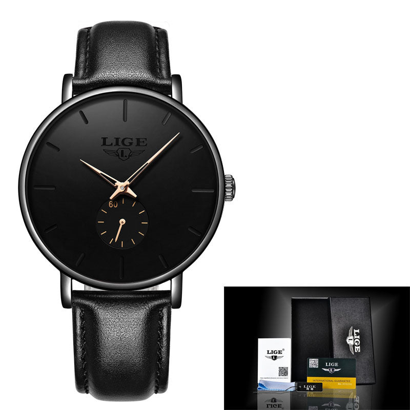 Thin Fashion Multifunctional Waterproof Quartz Watch - Up Trend Store-1