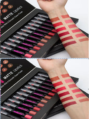Matte Lipstick Waterproof Long-lasting Velvet Lipstick Set - Up Trend Store-1
