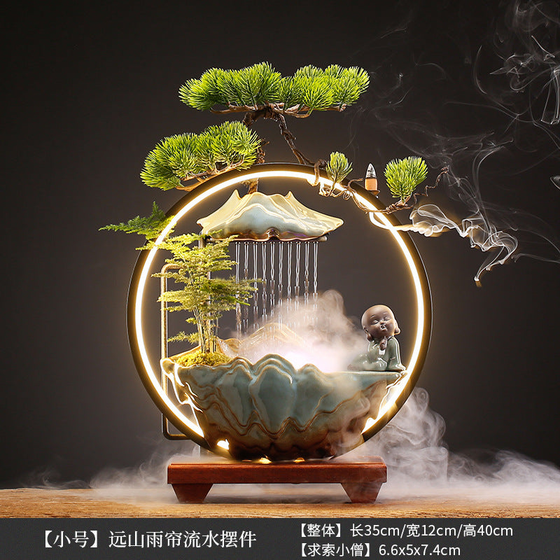 Fortune Flowing Water Ornaments Home - Up Trend Store-1