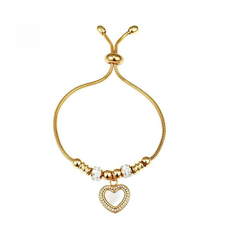Fashion Adjustable Pull Out Blue Eye Bracelet - Up Trend Store-1