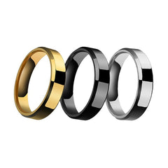 Niche Rings For Men And Women Stainless Steel Couple Rings - Up Trend Store-1