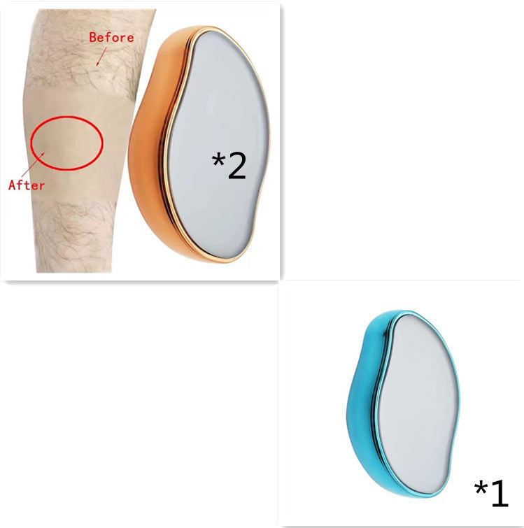 Glass Shaver Hair Removal And Exfoliation Home Beauty Tool To Remove Crystal Hair Remover - Up Trend Store-1