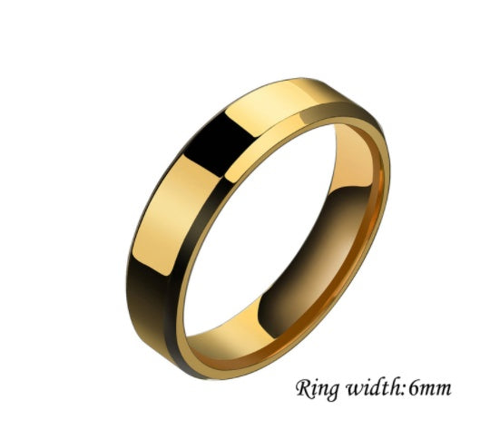 Niche Rings For Men And Women Stainless Steel Couple Rings - Up Trend Store-1