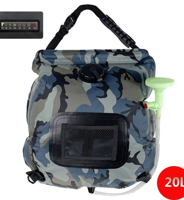 Outdoor Solar Bath Bag Camping Bath Water Storage Bag Portable 20L Bath Water Bag - Up Trend Store-1