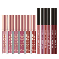 Lip Liner And Lipstick Makeup 12 Pcs Set 6 Matte Lipstick 6 Lip Liner Pens Waterproof Long Lasting Matte Lipstick Beauty Cosmetics Makeup Gift For Girls Lipstick Set - Up Trend Store-1