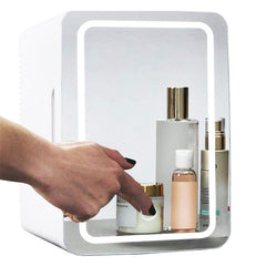 Mini Makeup Fridge Portable Cosmetic Refrigerator Cooler and Warmer Freezer for Perfume Beauty Skincare Products - Up Trend Store-1
