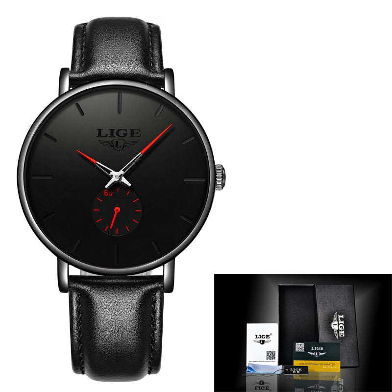 Thin Fashion Multifunctional Waterproof Quartz Watch - Up Trend Store-1