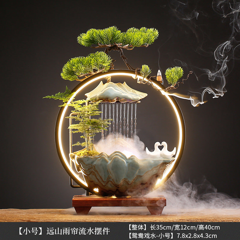 Fortune Flowing Water Ornaments Home - Up Trend Store-1