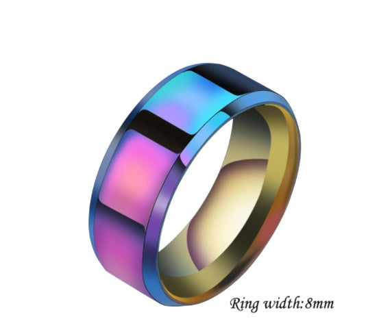 Niche Rings For Men And Women Stainless Steel Couple Rings - Up Trend Store-1