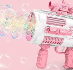 Bubbles Gun Kids Toy Rocket Soap Bubble Machine Guns Automatic Blower Portable Pomperos Toy For Children Gift - Up Trend Store-1