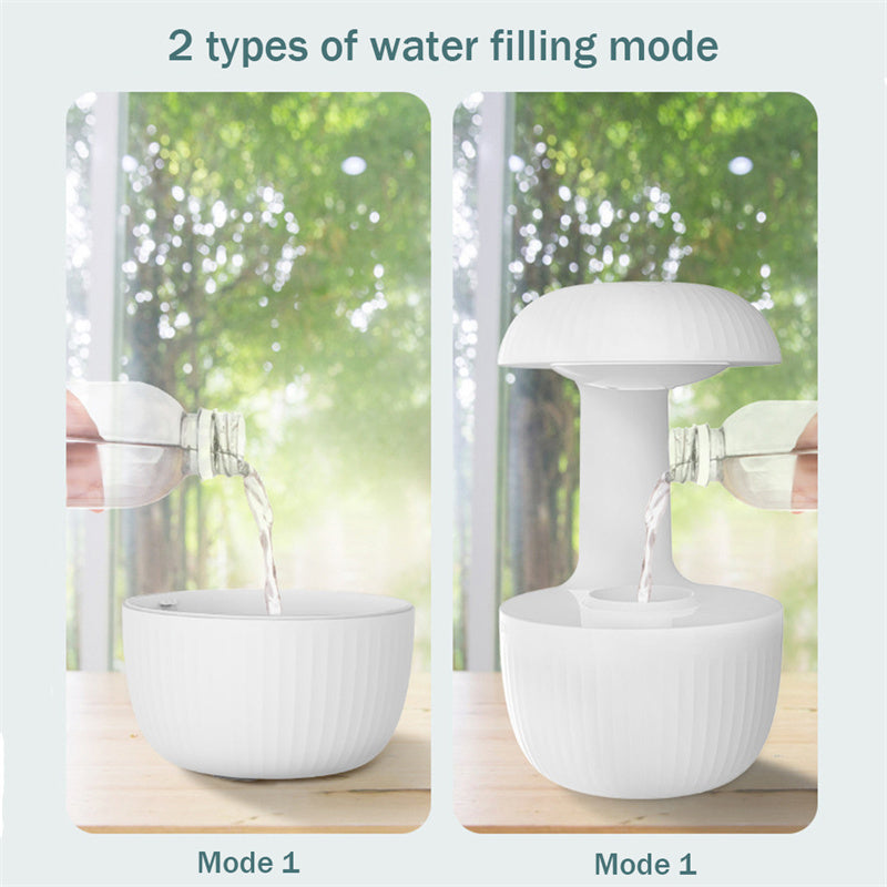 Anti-gravity Air Humidifier Mute Countercurrent Humidifier Levitating Water Drops Cool Mist Maker Fogger Relieve Fatigue - Up Trend Store-1