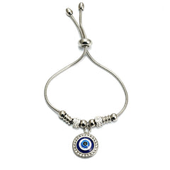 Fashion Adjustable Pull Out Blue Eye Bracelet - Up Trend Store-1