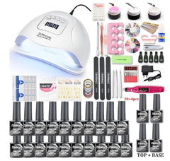 80W Nail Phototherapy Machine Set - Up Trend Store-1