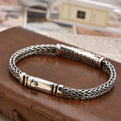 Hand-woven Keel Men's Bracelet Retro Creative - Up Trend Store-1