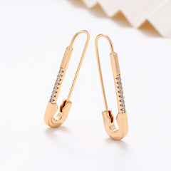 Fashion Personality Clip Shape Earrings - Up Trend Store-1
