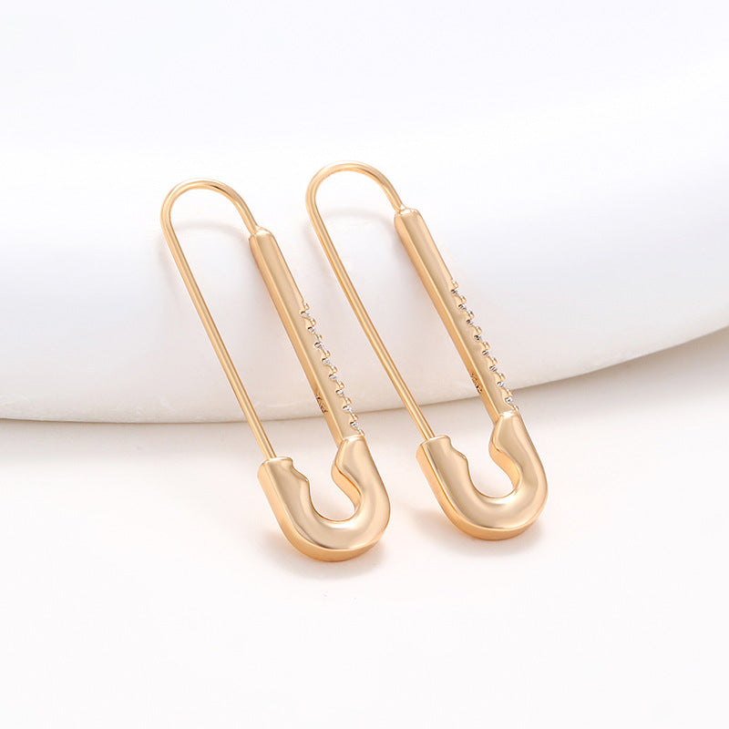 Fashion Personality Clip Shape Earrings - Up Trend Store-1
