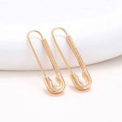 Fashion Personality Clip Shape Earrings - Up Trend Store-1