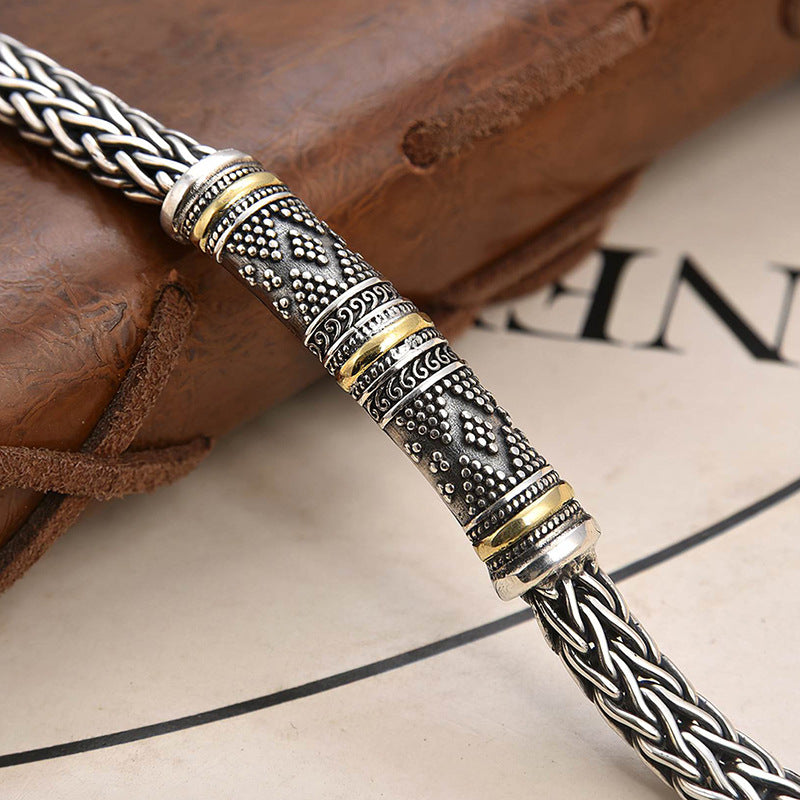 Hand-woven Keel Men's Bracelet Retro Creative - Up Trend Store-1