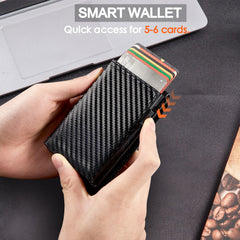 Men's High-grade Simple Flip Card Holder - Up Trend Store-1
