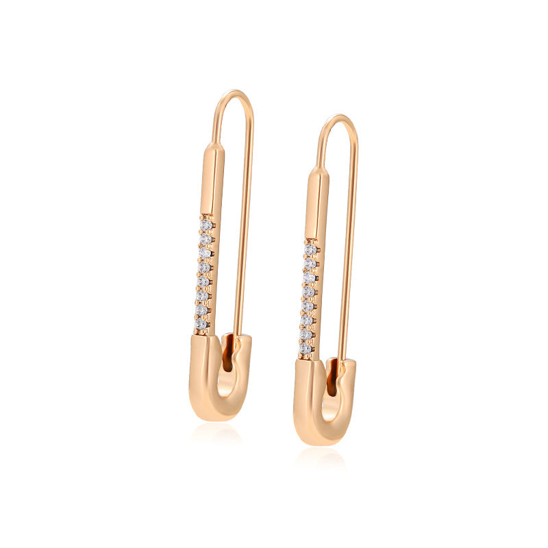 Fashion Personality Clip Shape Earrings - Up Trend Store-1