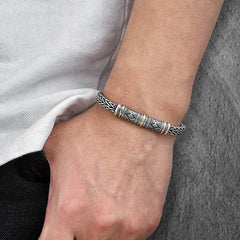 Hand-woven Keel Men's Bracelet Retro Creative - Up Trend Store-1