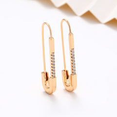 Fashion Personality Clip Shape Earrings - Up Trend Store-1