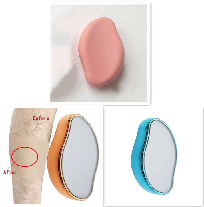 Glass Shaver Hair Removal And Exfoliation Home Beauty Tool To Remove Crystal Hair Remover - Up Trend Store-1