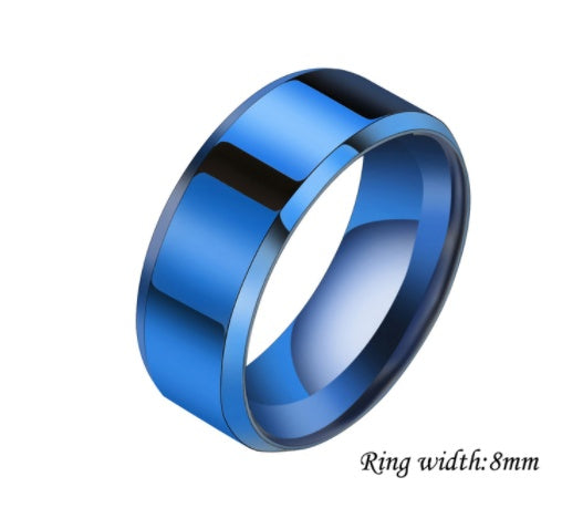 Niche Rings For Men And Women Stainless Steel Couple Rings - Up Trend Store-1