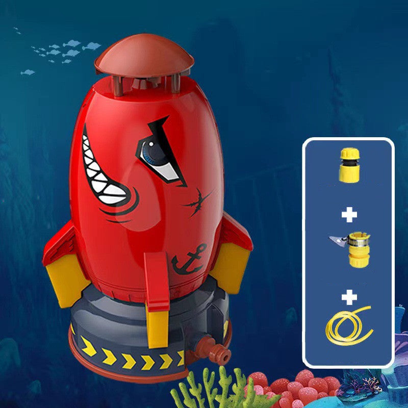 Rocket Launcher Toys Outdoor Rocket Water Pressure Lift Sprinkler Toy Fun Interaction In Garden Lawn Water Spray Toys For Kids Summer Gadgets - Up Trend Store-1