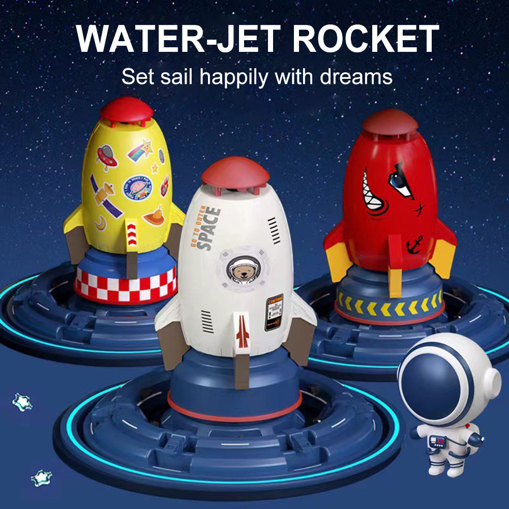 Rocket Launcher Toys Outdoor Rocket Water Pressure Lift Sprinkler Toy Fun Interaction In Garden Lawn Water Spray Toys For Kids Summer Gadgets - Up Trend Store-1