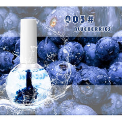 Nail Beauty Dried Flowers Nutrition Nail Treatment Oil Anti-agnail Nail Edge Moisturizing Nail Base Coat Natural Dried Flower Nutrient Solution - Up Trend Store-1