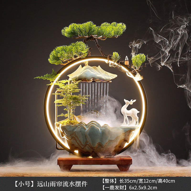 Fortune Flowing Water Ornaments Home - Up Trend Store-1