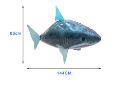 Remote Control Shark Toys Air Swimming Fish Infrared RC Air Balloons Inflatable RC Flying Air Plane Kids Toys - Up Trend Store-1
