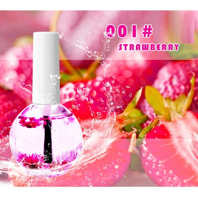 Nail Beauty Dried Flowers Nutrition Nail Treatment Oil Anti-agnail Nail Edge Moisturizing Nail Base Coat Natural Dried Flower Nutrient Solution - Up Trend Store-1