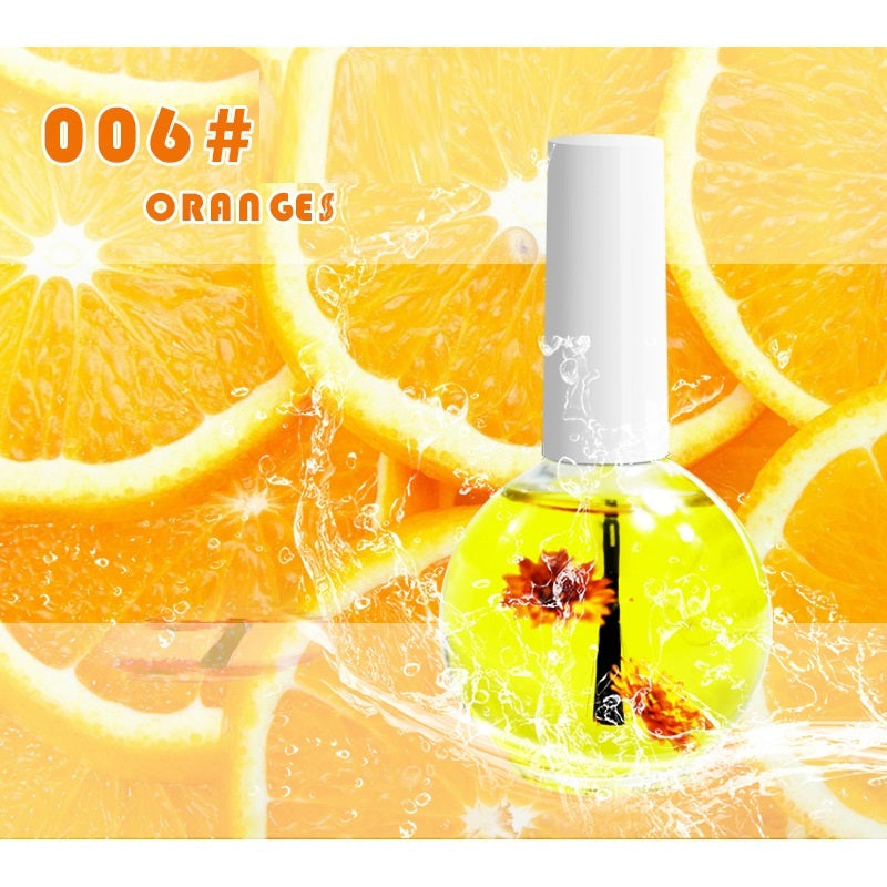 Nail Beauty Dried Flowers Nutrition Nail Treatment Oil Anti-agnail Nail Edge Moisturizing Nail Base Coat Natural Dried Flower Nutrient Solution - Up Trend Store-1